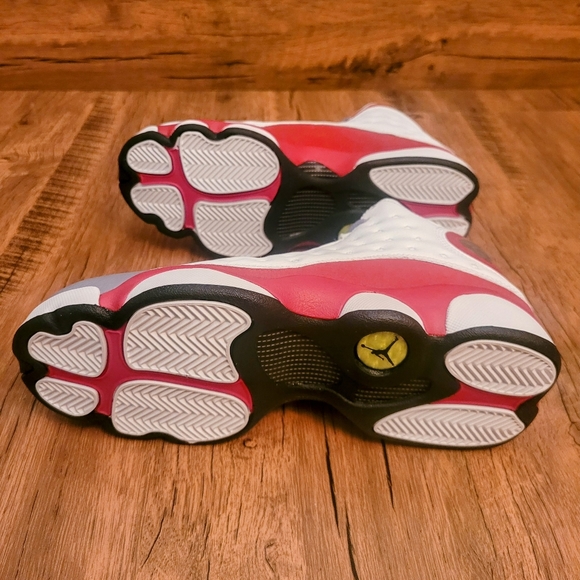 Nike Air Jordan 13 Retro Grey Toe 2014 GS Size 6Y DS 414574 126 Brand New - Picture 11 of 12